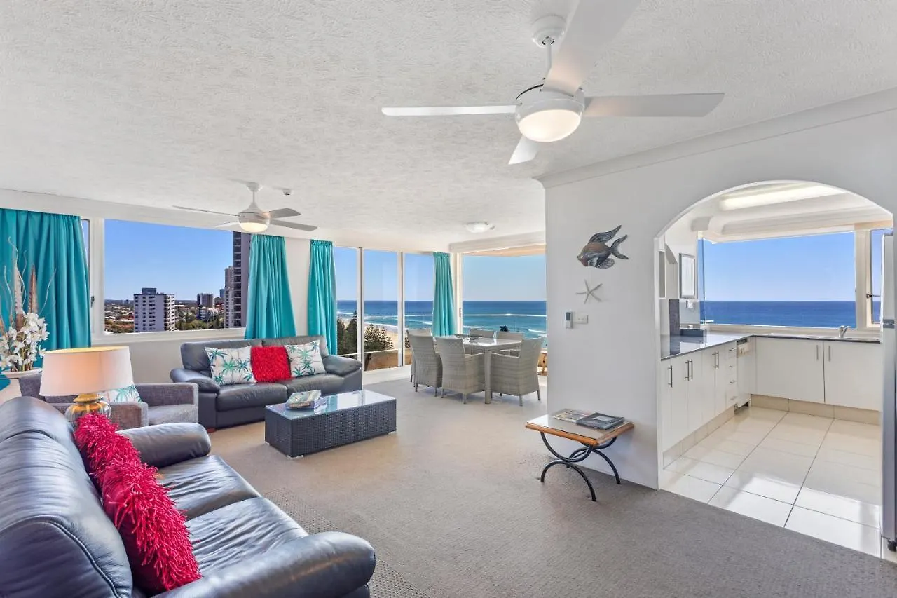 **** Aparthotel Southern Cross Beachfront Holiday Apartments Gold Coast Austrálie